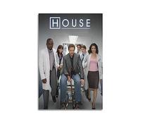 JEAM House M.D. - Póster artístico para decoración de habitación, decoración de pared de dormitorio, portada de álbum, póster de 50 x 75 cm, estilo sin marco