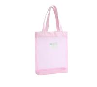 JEAMIS Estuche Escolar Bolso De Malla De Malla Estudio Estudiantil Bolsa De Estudio De La Materia Transparente Bolsa De Almacenamiento De Malla-b-p