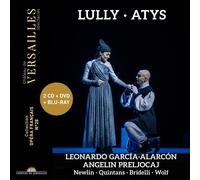 Jean-Baptiste Lully Lully: Atys (CD) with DVD and Blu-ray (Importación USA)