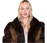 Jean Campbell (Coat) Medio Cuerpo Buddy Cutout