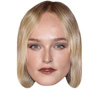 Jean Campbell (Lipstick) Big Head. Máscara más Grande Que la Vida.