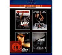 Jean Claude Van Damme - 4 Film-Spezial Edition uncut in Full HD Remasterd [Alemania] [Blu-ray]