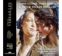 Jean De Sainte- Sainte-Colombe & Marin Marais: A Deux Vio (CD) (Importación USA)