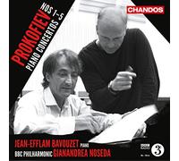 Jean-Efflam Bavouzet, BBC Philharmonic, Gianandrea Noseda – Prokofieff: Conciertos para piano 1-5