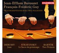 Jean-Efflam Bavouzet Transcriptions for Two Pianists (CD) (Importación USA)