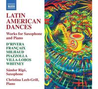 Jean Francaix Latin American Dances: Works for Saxophone (CD) (Importación USA)