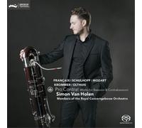 Jean Francaix Simon Van Holen: Pro Contra: Works for Bas (CD) (Importación USA)