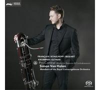 Jean Francaix Simon Van Holen: Pro Contra: Works for Bas (CD) (Importación USA)