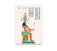 Jean Francois Champollion - Thoth Twice Grand Second Hermes 1832 Póster para dormitorio, lienzo decorativo impreso, arte de pared, oficina, habitación, decoración estética, regalo, sin marco 1