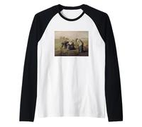 Jean-Francois Millet The Gleaners Camiseta Manga Raglan