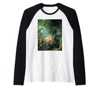 Jean-Honore Fragonard The Swing Camiseta Manga Raglan