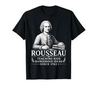 Jean-Jacques Rousseau Filósofo Camiseta
