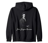 Jean-Jacques Rousseau Filósofo de la Ilustración Sudadera con Capucha