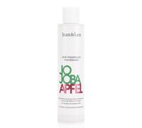Jean & Len Acondicionador Cuidado Jojoba & Manzana, vegan, 300 ml | Cuida las puntas largas y quebradizas, desenreda los nudos, mejora el peinado, aroma a manzana, sin parabenos ni siliconas