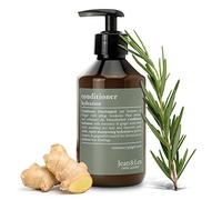 Jean & Len Acondicionador Hidratante Romero y Jengibre, para cabellos apagados y sin brillo, sin parabenos ni siliconas, 300 ml