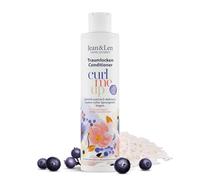 Jean & Len Acondicionador Rizos de ensueño Agua de arroz & Açaí, 300 ml | Para cabello rizado y ondulado, combate el encrespamiento y aporta suavidad, sin parabenos ni siliconas