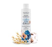 Jean & Len Acondicionador Sensitive Leche de Avena y Algodón, para cabellos secos y cuero cabelludo sensible, mimo y cuidado suave, sin siliconas ni parabenos, vegano, 300 ml