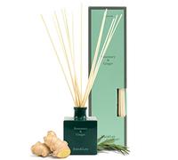 Jean & Len Difusor Ambiental de Romero y Jengibre en un Elegante envase de Vidrio Recargable, Fragancia Unisex Fresca y especiada de Romero y Jengibre, Vegano, 100 ml