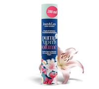 Jean & Len champú seco frescor y volumen, sin raíces grasas, sin residuos blancos, aroma floral fresco de lirio, para cabellos finos sin volumen, sin parabenos ni siliconas, vegano, 200 ml