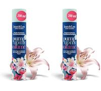 Jean & Len champú seco frescor y volumen, sin raíces grasas, sin residuos blancos, aroma floral fresco de lirio, para cabellos finos sin volumen, sin parabenos ni siliconas, vegano, 200 ml