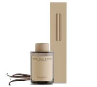 Jean & Len Difusor de Aroma Manuka Honey & Vanilla, ambientador con varillas de ratán, ofrece una fragancia agradable durante 6 semanas, combinación sensual, vegano, 100 ml