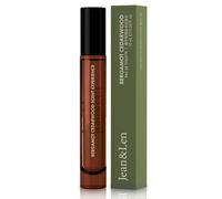 Jean & Len Eau de Toilette Bergamota y madera de cedro, fragancia especiada y fresca, práctico mini perfume, ideal para llevar, frasco de cristal minimalista, 10 ml
