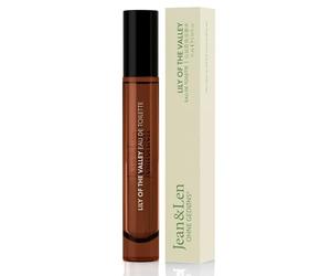 Jean & Len Eau de Toilette Lily of the Valley, Eau de Toilette con aroma a muguete, práctico mini perfume, ideal para llevar, frasco de cristal selecto, 10 ml