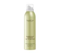 Jean & Len Energizing Shower Gel To Mousse Bergamot & Cedarwood, 200 ml | Espuma de ducha con aceite de almendra, jojoba y babasú, para una limpieza perfumada, piel normal, sin siliconas