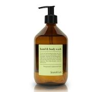 Jean & Len, gel de baño y lavado de manos con bergamota y madera de cedro, vegano, 500 ml