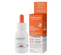 Jean & Len Glow Booster Serum, vegan, 30 ml | Para todo tipo de piel, aporta luminosidad a pieles apagadas, con vitamina C y resveratrol, sin perfume