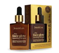 Jean & Len Gotas Bronceadoras The Face Glow, 30 ml | autobronceador para rostro, cuello y escote, con eritrulosa y betaína, sin DHA, dosificables, bronceado natural, vegano