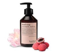 Jean & Len Hand Balm Peonía & Lichi, con aceite de argán orgánico, manteca de karité hidratante y vitamina E, cuidado delicado para piel suave, aroma floral fresco, vegano, 250 ml