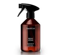 Jean & Len Home Perfume Peony & Lychee, ambientador con notas florales y delicadas, refresca con solo una pulverización, espray ambiental de diseño minimalista, 100 ml