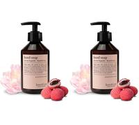 Jean & Len Jabón de Manos Peonía y Lichi, jabón líquido en dispensador de bomba para manos suaves y flexibles, fragancia floral delicada, sin parabenos, siliconas ni microplásticos, vegano, 250 ml