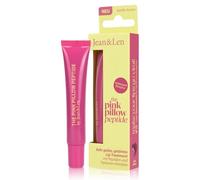 Jean & Len Lip Treatment Pink Pillow: bálsamo labial ligeramente tintado con acabado gloss, textura no pegajosa, con péptidos para efecto voluminizador visible, aroma a vainilla, vegano, 10 ml