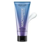 Jean & Len Loción Corporal Niacinamida, con 10% de niacinamida y vitamina E, afina la textura de la piel, refuerza la barrera cutánea, reduce las arrugas y los poros, sin siliconas, vegano, 200 ml