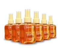 Jean & Len perfume capilar you're my coco vainilla set, 6 x 100 ml | huele a coco y vainilla dulce, fórmula nutritiva, adecuado para todo tipo de cabello, no apelmaza, perfume capilar vegano