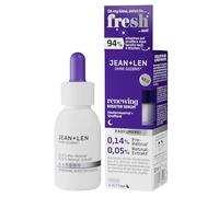 Jean & Len Renewing Booster Serum, ideal para todo tipo de piel, mejora la elasticidad y firmeza de la piel, con Pro-Retinol* y Vitamin E**, sin perfume, vegano, 30 ml