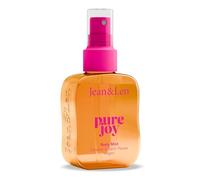 Jean & Len Spray corporal Pure Joy, fragancia cálida y soleada con flor de Tahití, coco y caramelo, inspirada en el verano brasileño, con pantenol y extracto de flor de Tahití, vegano, 100 ml