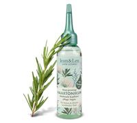 Jean & Len Tónico capilar de romero, estimula el crecimiento del cabello, no engrasa, previene la caída del cabello, tónico para el cuero cabelludo, sin parabenos ni siliconas, vegano, 75 ml