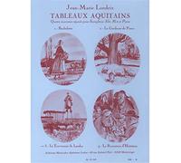 Jean-marie londeix: tableaux aquitains no.3: le traverseur de lande (saxophone-alto & piano)