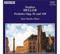 Jean Martin Heller: Preludes, Opus 81 &150 (CD) (Importación USA)
