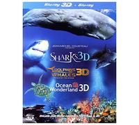 Jean-Michel Cousteau'S Film Trilogy In 3D (3 Blu-Ray) [Edizione: Regno Unito] [Reino Unido] [Blu-ray]