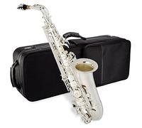 Jean Paul USA AS-400SP - Saxofón alto para estudiantes, color plateado