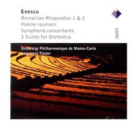 Jean-Paul Barrellon, Franco Maggio-Ormezowski, Lawrence Foster & Monte-Carlo Philharmonic Orchestra - Enescu : Orchestral Works