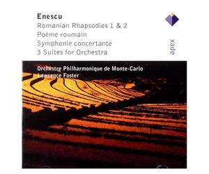 Jean-Paul Barrellon, Franco Maggio-Ormezowski, Lawrence Foster & Monte-Carlo Philharmonic Orchestra - Enescu : Orchestral Works
