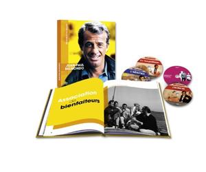 Jean-Paul Belmondo - Coffret livre : Le magnifique + À bout de souffle + L'as des as + L'héritier [Francia] [DVD]