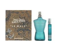 Jean Paul Gaultier Le Male Travel Exclusive Set para hombre, 125 ml EDT + 20 ml EDT