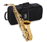 Jean Paul USA Saxofón alto AS-400 para estudiantes, amarillo