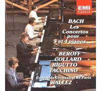 Jean-Philippe Collard - Bach: Concertos For 3 & 4 Pianos